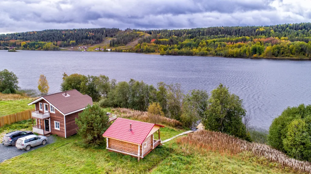 Коттедж с 3 спальнями Ялоранта на берегу Онежского озера