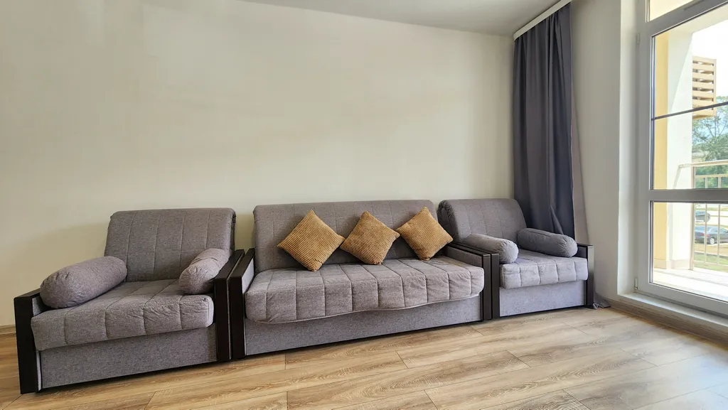 Уютная евротрешка с двумя балконами