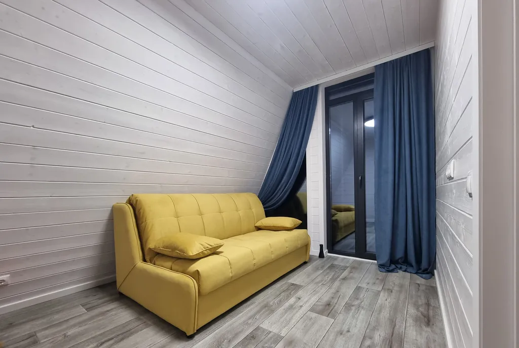 Коттедж Коттедж А-фрейм на берегу Можайского водохранилища — Можайск