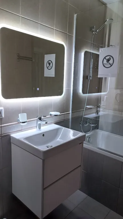 Квартира с камином и кондиционером в ЖК Парковый