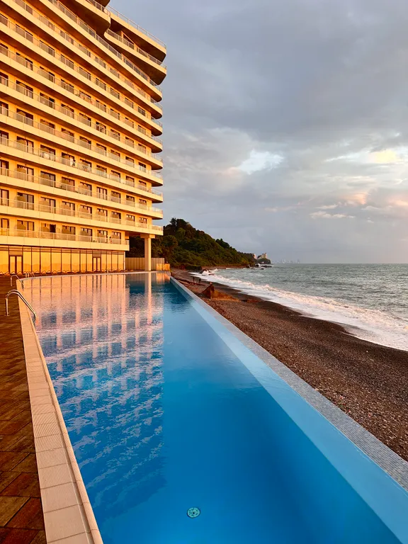 Апартамент Bamboo на первой линии моря