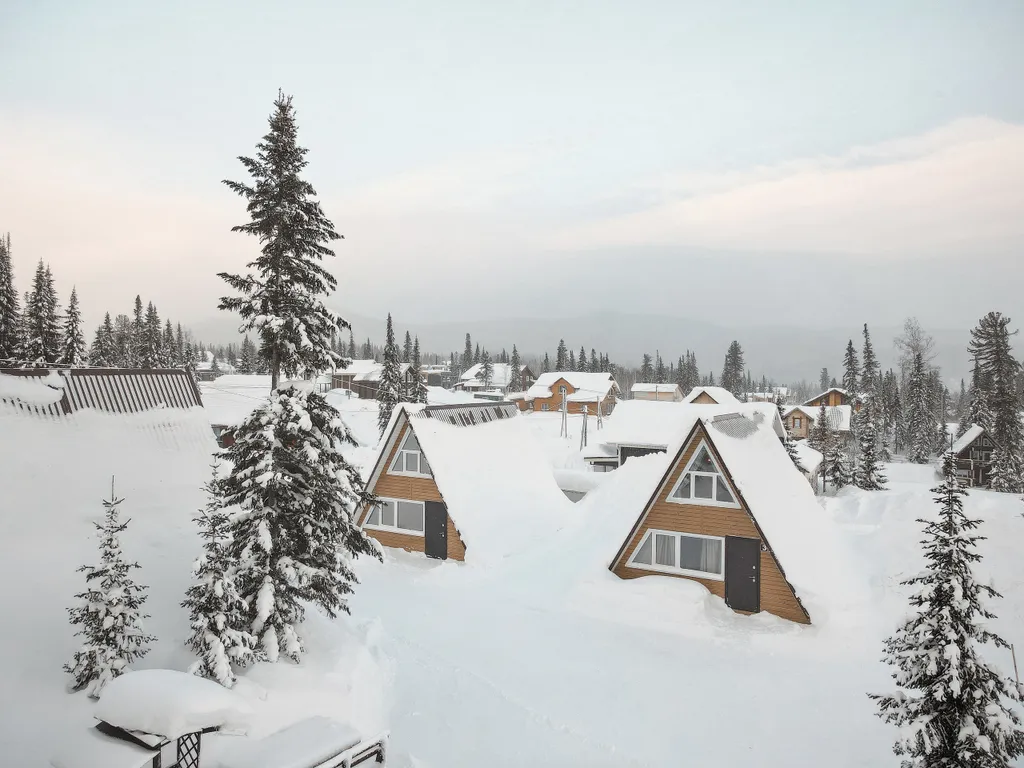 Коттедж Дом A-frame Gesh_142 — аренда посуточно в Шерегеш