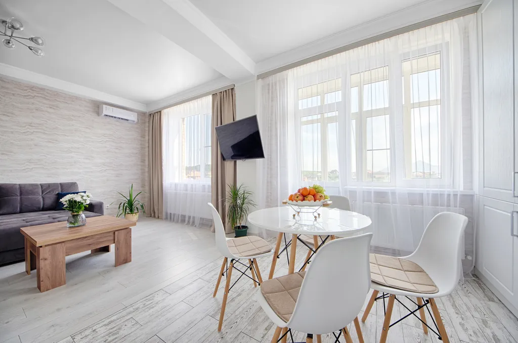 Уютная, красивая, светлая квартира в курортной зоне