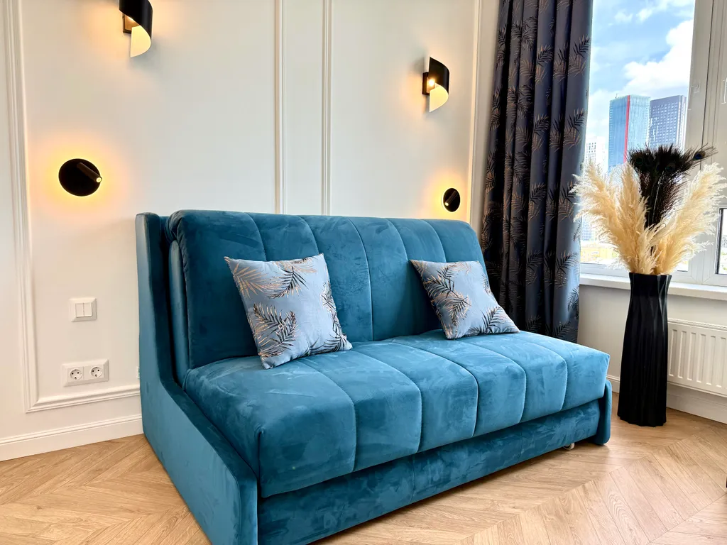 Квартира Квартира Роскошный дизайнерский 2-х комнатный люкс с видом реку и Москва-сити — Москва