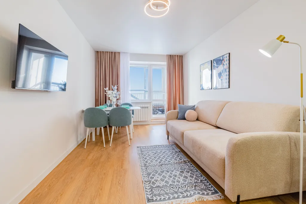 Квартира Новые апартаменты с видом на Томь — аренда посуточно в Томск