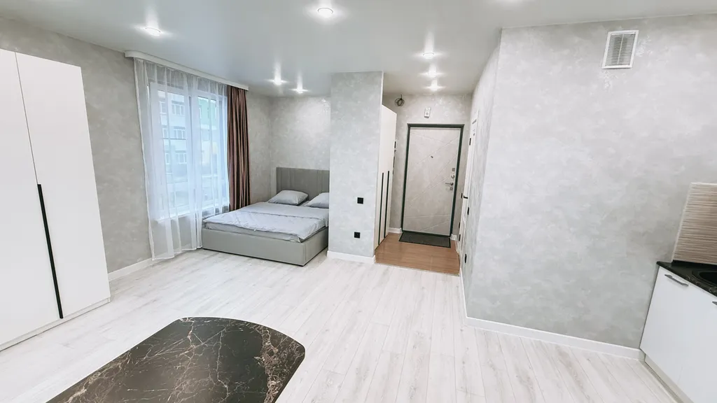 Стильная уютная квартира-студия на Алой