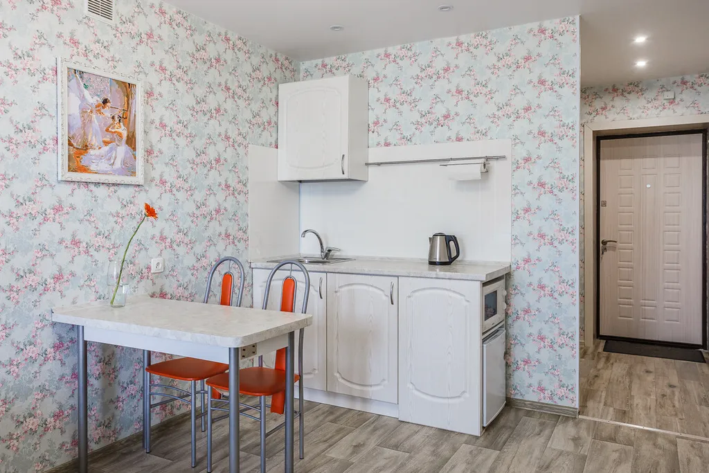 Уютная студия: чисто, аккуратно, со вкусом