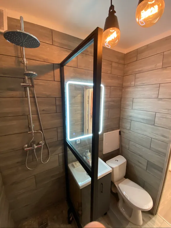 Квартира Квартира Атмосферная студия для особенных вечеров и уединённого отдыха на Грани — Санкт-Петербург