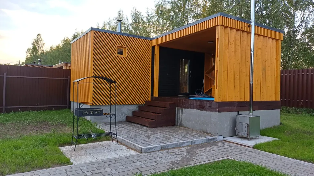 Коттедж Дом с баней и купелью на дровах — Большое Коновалово