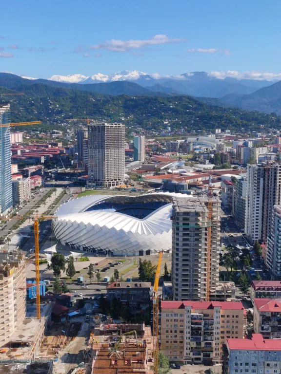 Квартира Апартаменты с видом на море в комплексе Орби - Сити — Батуми