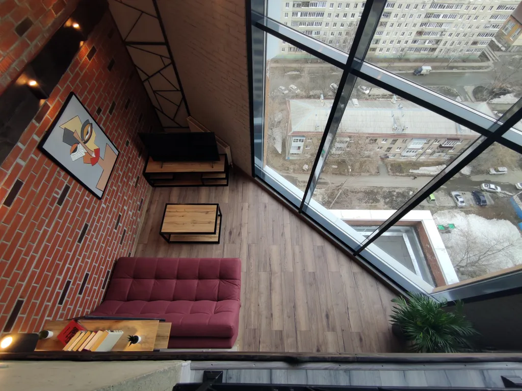 Эксклюзивный, двухэтажный, видовой лофт