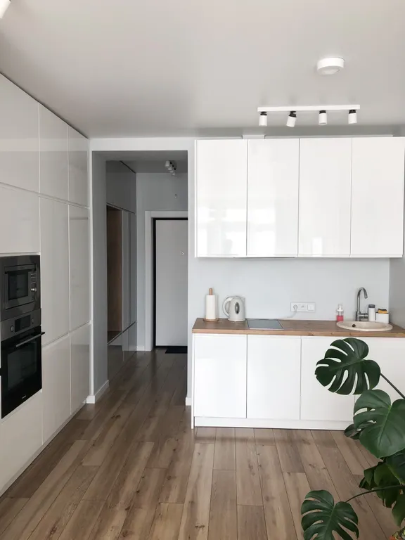 Студия с видом на озеро