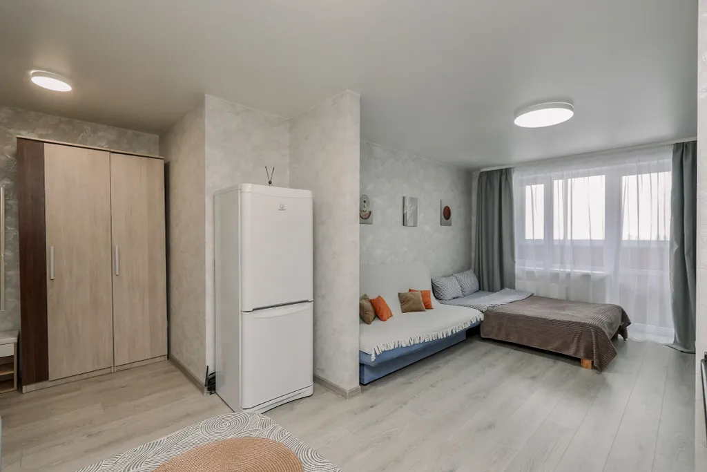 Уютная квартира - студия закрытый двор