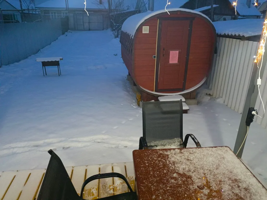 Уютный домик с баней у реки