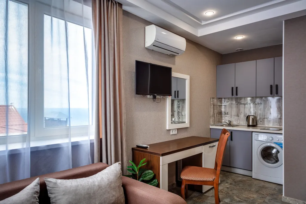 Студия люкс у моря и парка в Мисхоре