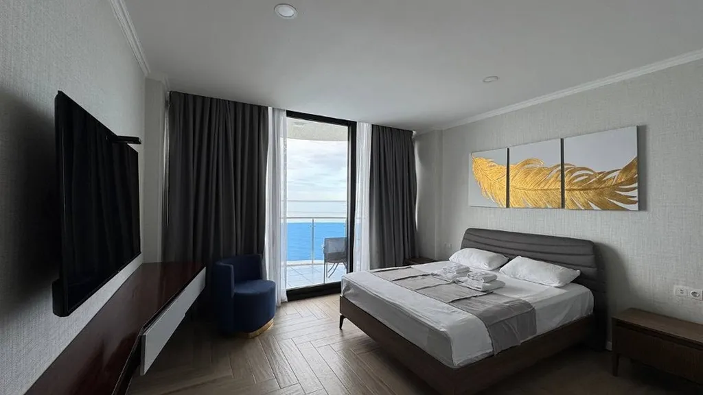 Квартира Квартира Студия 605 в Панораме Квариати (Батуми, пригород) с выходом на пляж — Квариати