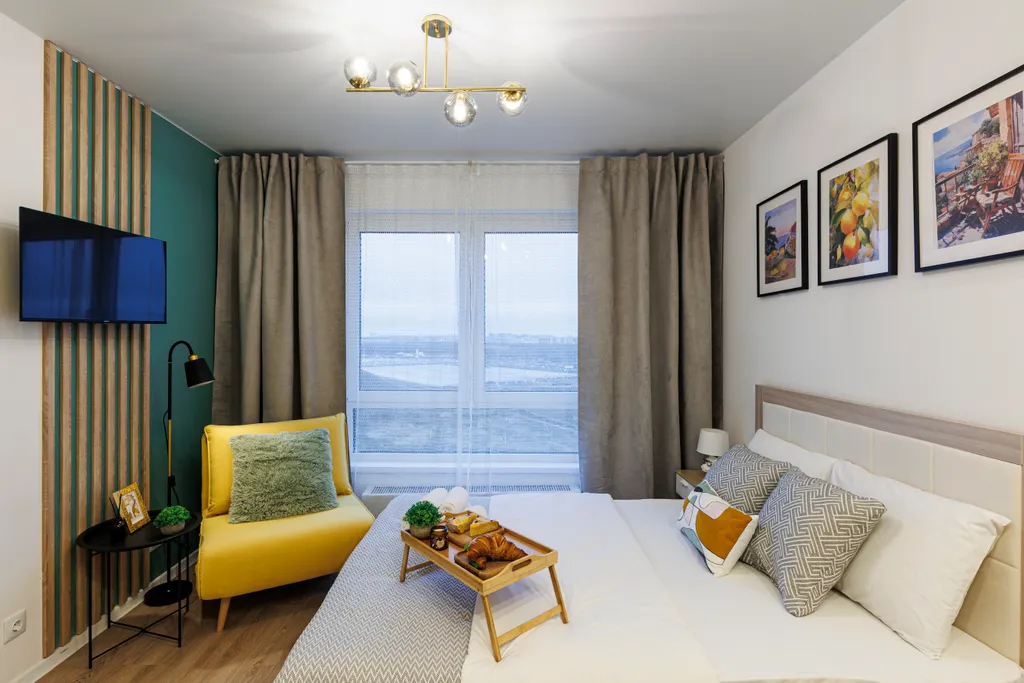 Новая студия Freedom Lemon Flat Vnukovo в 15 мин от аэропорта Внуково