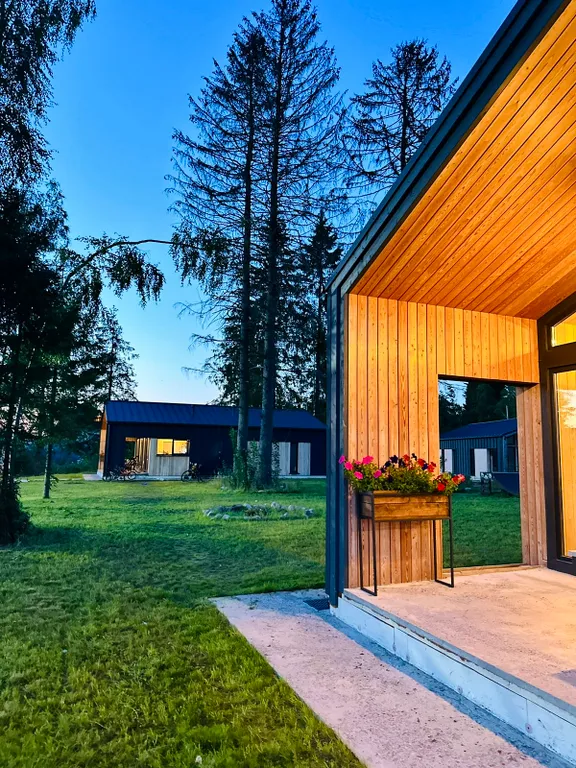 Коттедж Новые зимние дома в 5 минутах от главных горнолыжных курортов — Коробицыно