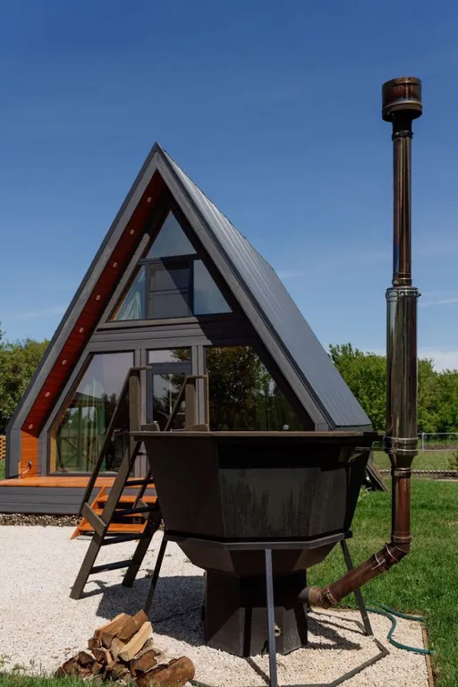 Коттедж Уютный домик с панорамными окнами — Донской