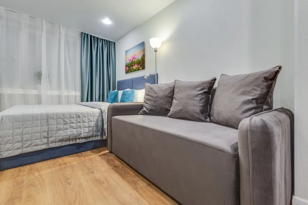 Квартира Квартира Стильный апартамент у метро Комендантский проспект — Санкт-Петербург