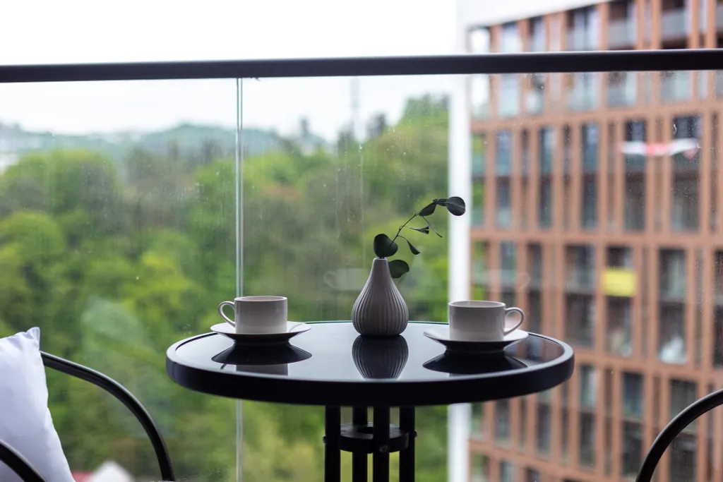 Стильная квартира с видом на горы