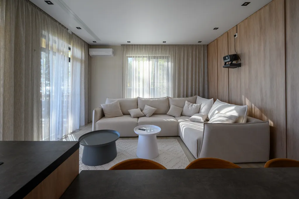 Комфортабельный дом у речного плёса