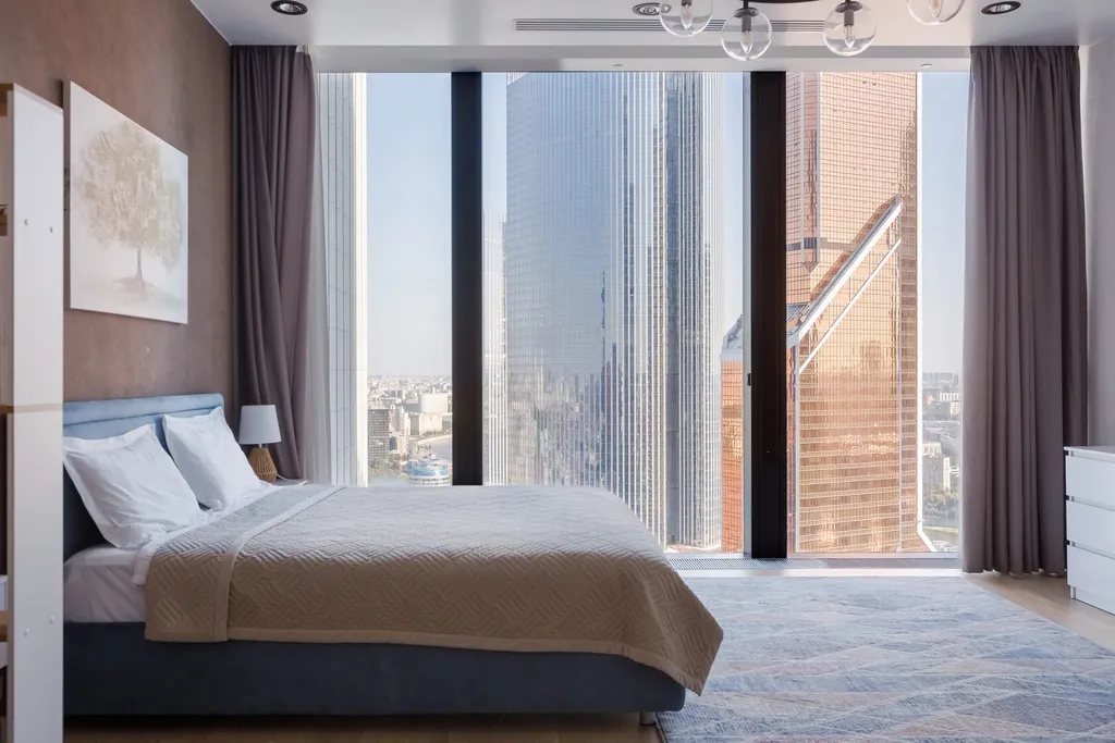 Квартира Студия в Москва-Сити с видом на башни — аренда посуточно в Москва