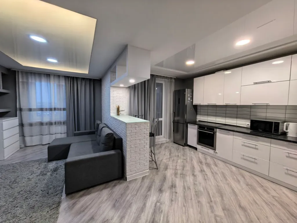 Студия с современным ремонтом в Кузьминках