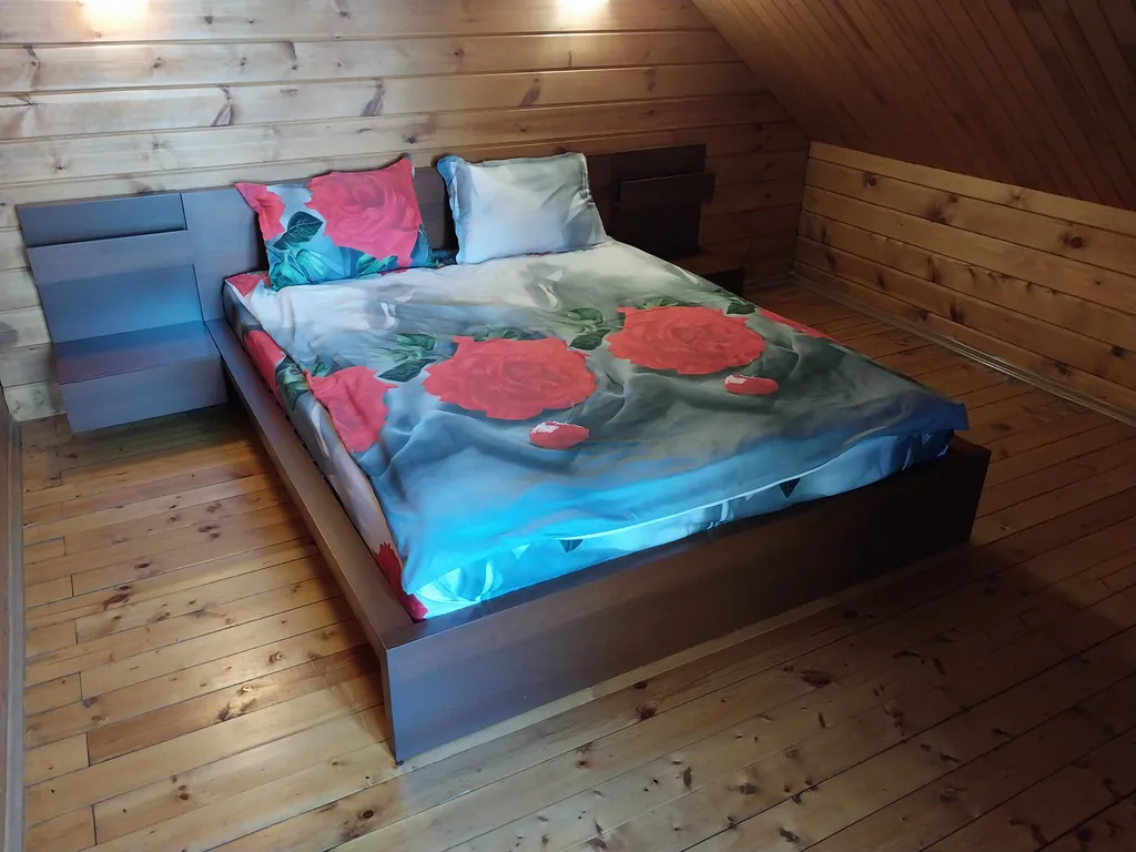 Коттедж на берегу озера Глубокое