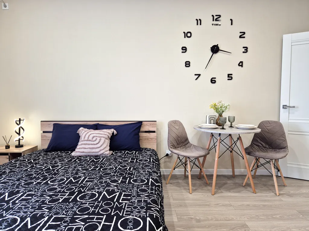 Квартира-студия в Летнем с видом на лес, реку