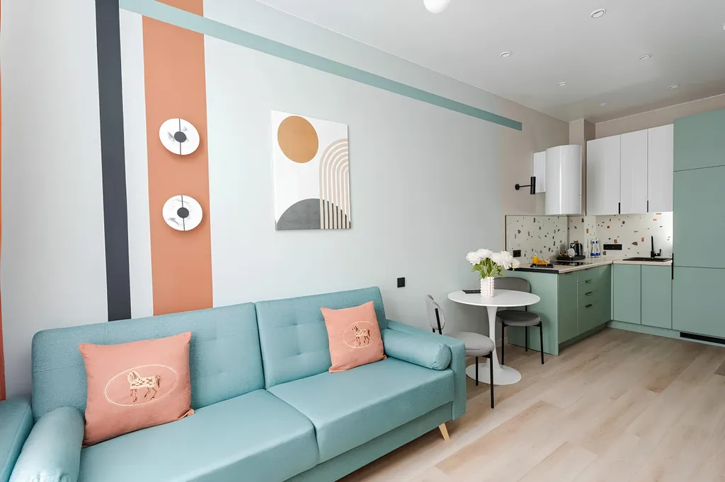 Квартира Однокомнатные апартаменты на Подъездном — Санкт-Петербург