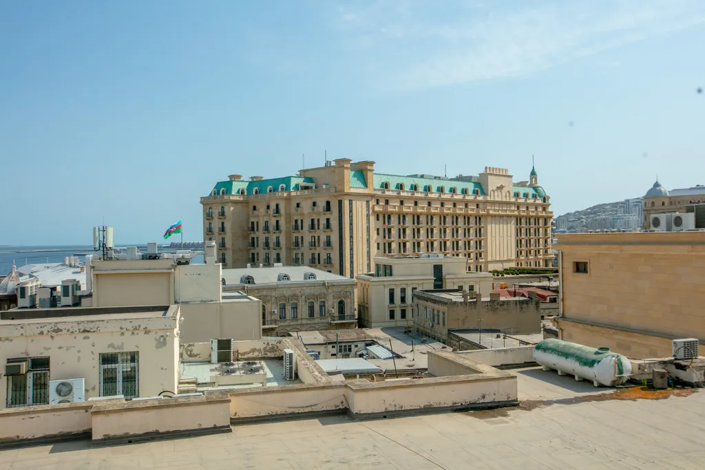 Апартаменты Hatefi 2+1 с террасой и видом на море и город