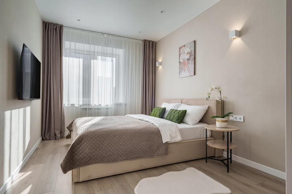 Дизайнерская квартира напротив ТЦ Планета