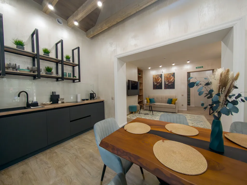 Уютные апартаменты в центре Светлогорска с террасой