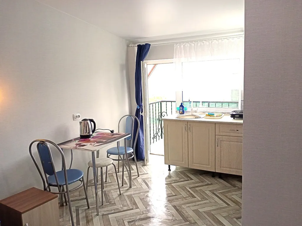 Студия «Ирис» – романтический уголок с панорамным видом на 3 этаже