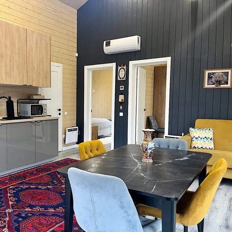 Домик в Икше с камином и сауной (Lato-76)