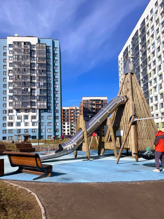 Квартира Квартира Свежая евродвушка — Бугры