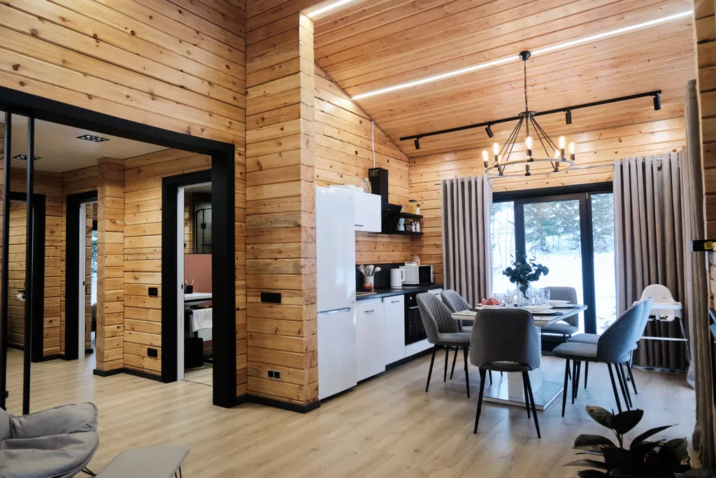 Двухкомнатный дом с сауной