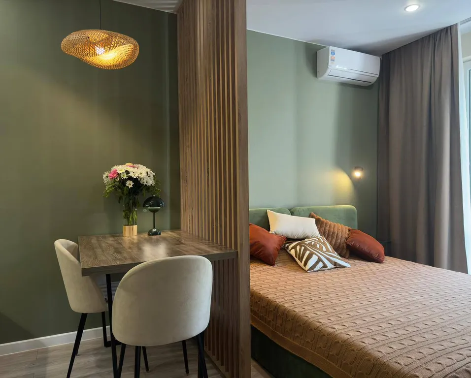 Студия рядом с рекой для трех гостей