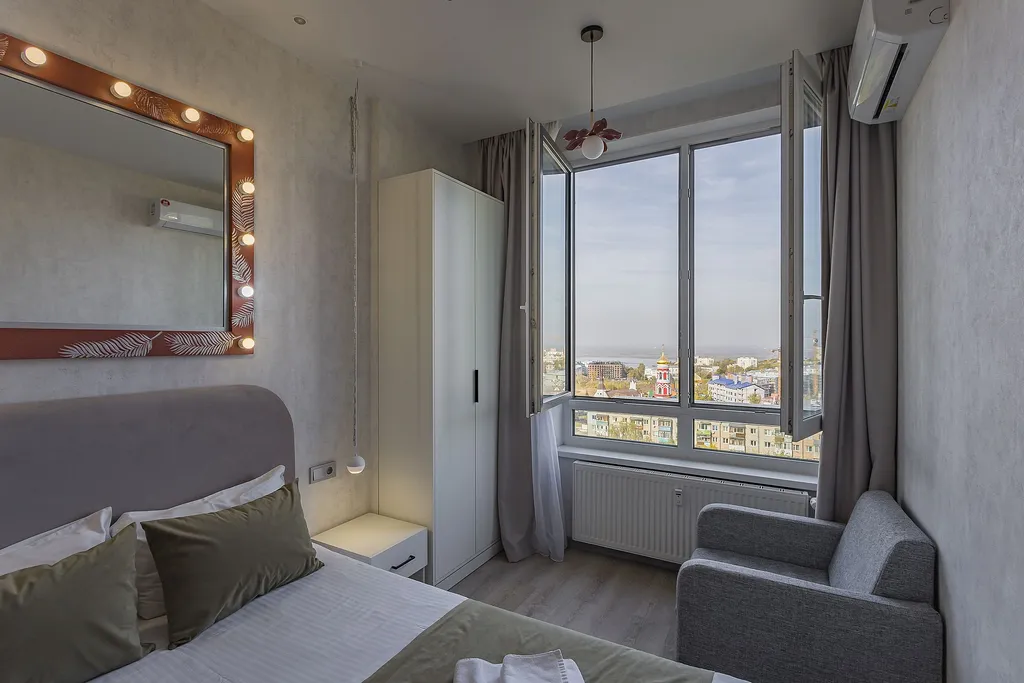 Квартира Квартира Видовой апартамент в Tower Plaza — Нижний Новгород