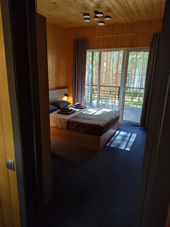 Коттедж Уютный большой дизайнерский дом в лесу Селигера на берегу озера Волго — Турбаза Чайка