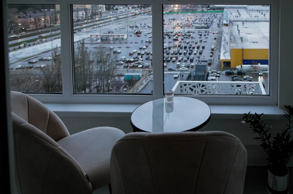 Дизайнерская студия с атмосферой бутик-отеля