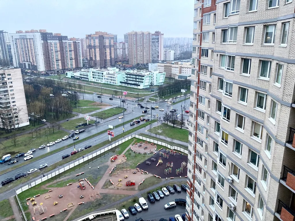 Квартира Квартира у метро Звездная с панорамным видом на город — Санкт-Петербург
