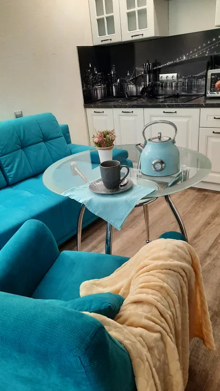 Квартира Квартира Студия на первом этаже с выходом на задний двор ЖК Резидент — Адлер