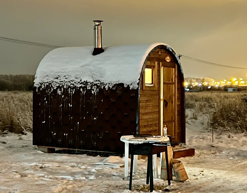 Коттедж Коттедж с русской парной на дровах — Владимировка
