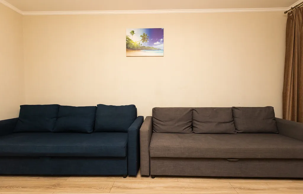 Просторная двухкомнатная квартира с большим балконом