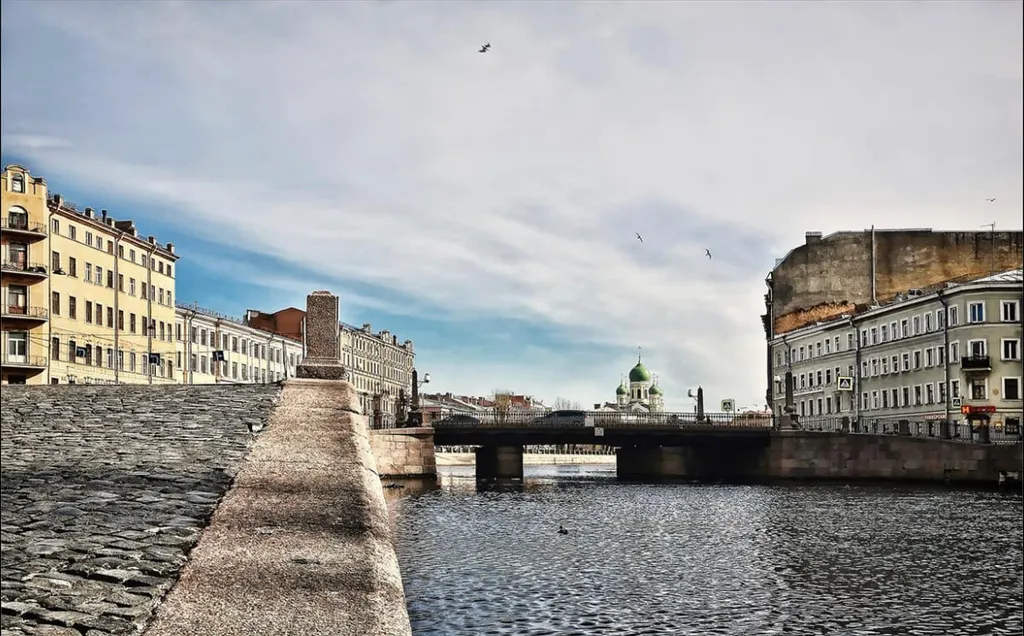 Квартира Уютная квартира с камином в центре города — Санкт-Петербург