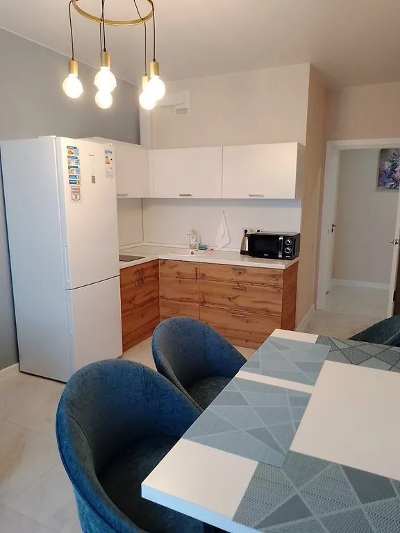 Квартира Квартира Однокомнатный апартамент с видом на город на 7 этаже — Анапа