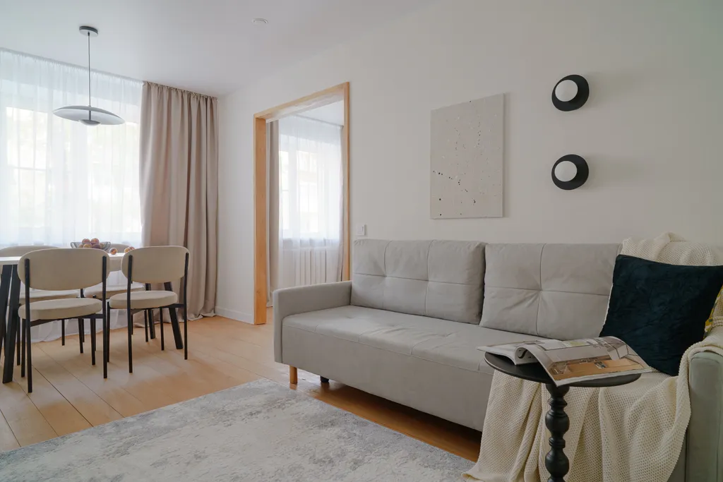 Двухкомнатная квартира у Бульвара Пирогова