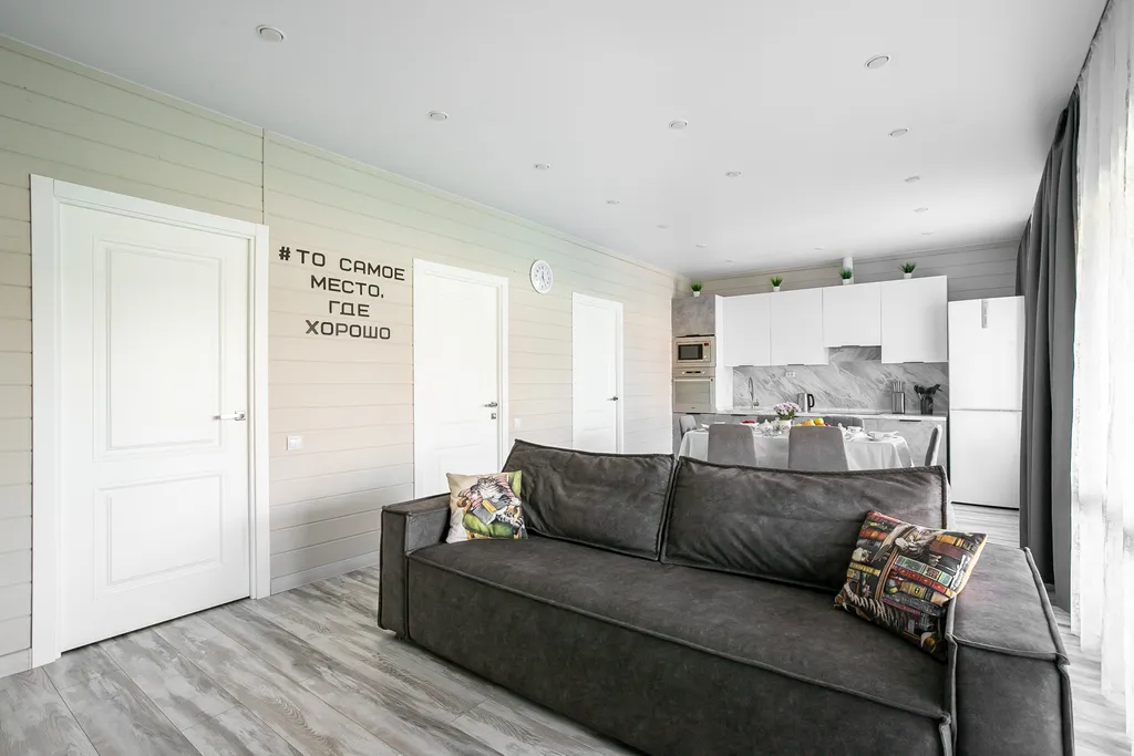 Уютный дом с русской баней и чаном